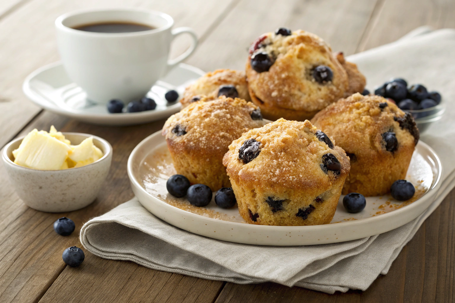 Ritz Carlton blueberry muffins