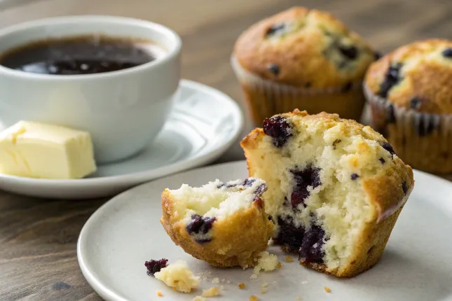 Ritz Carlton blueberry muffins taste testing"