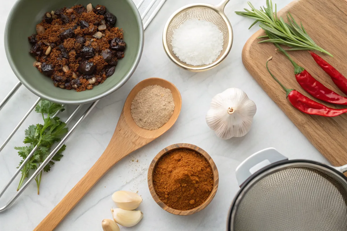 Tamarind sauce ingredients