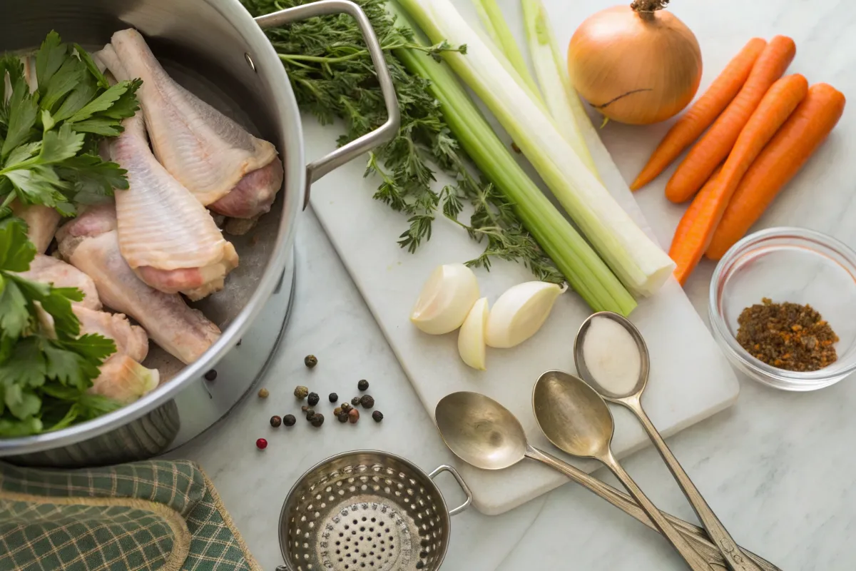 chicken bone broth ingredients