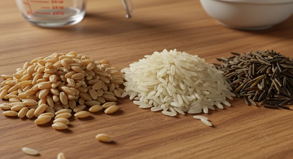 Farro and Rice Side-by-Side – Texture Comparison