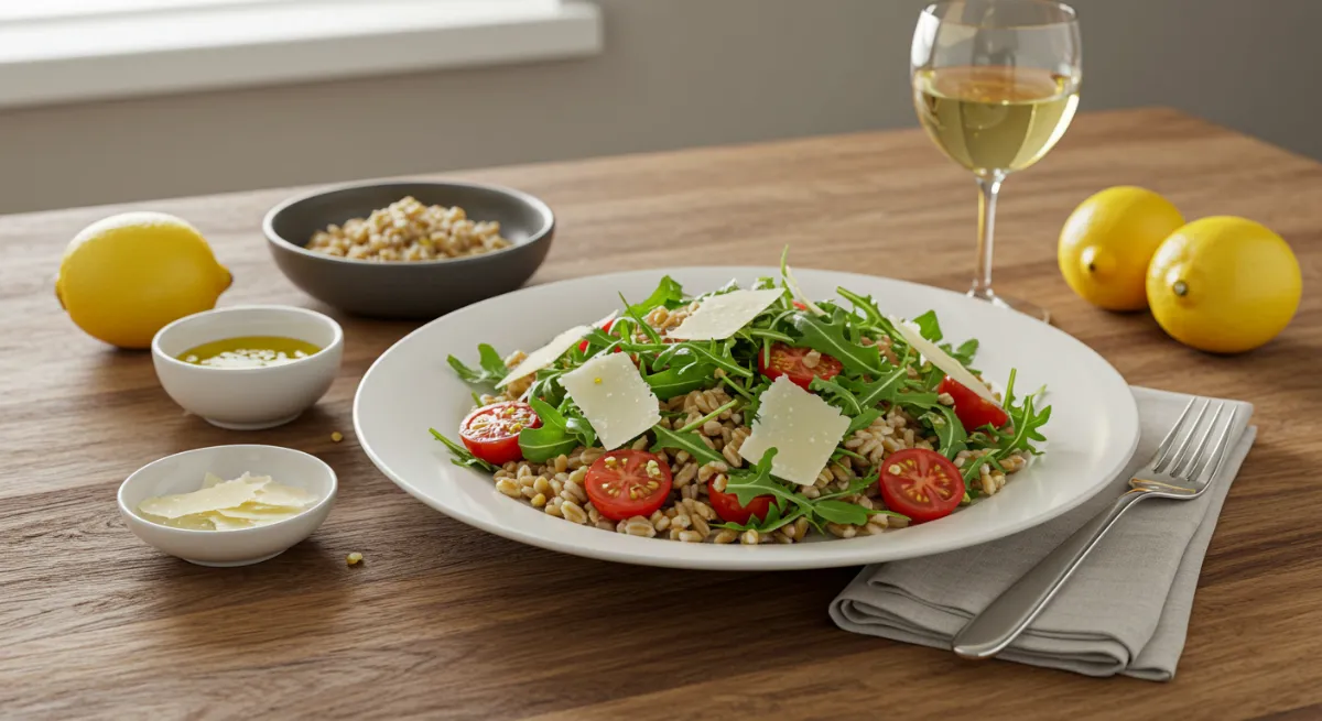 Farro Salad with Arugula