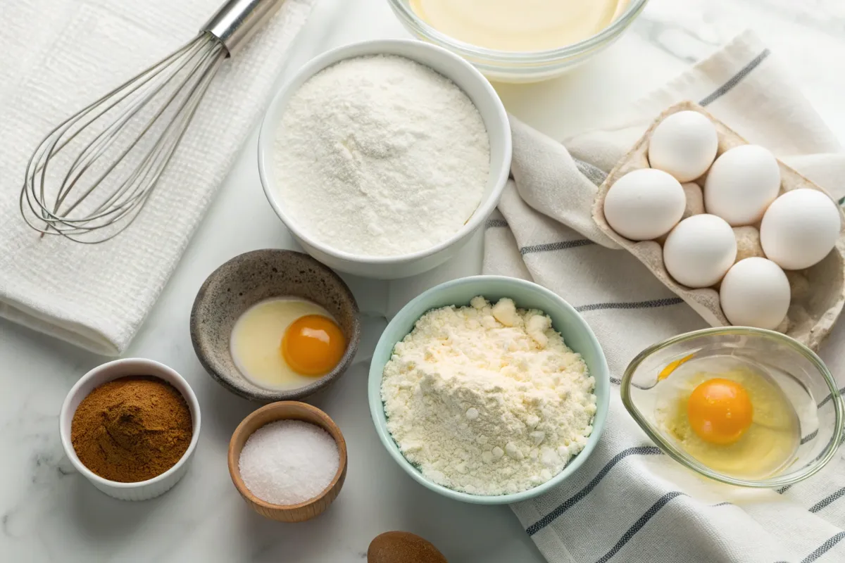 taro pancakes ingredients